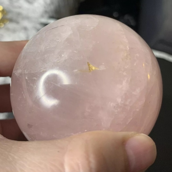 BOGO1/2 Natural Rose Quartz Crystal
Gemstone Healing Stone
Sphere Ball Self Love - Picture 12 of 17